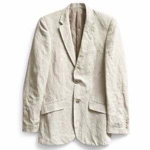 Vroom & Dreesmann Linen Rayon Blend 2 button blazer jacket Sz 36/ M